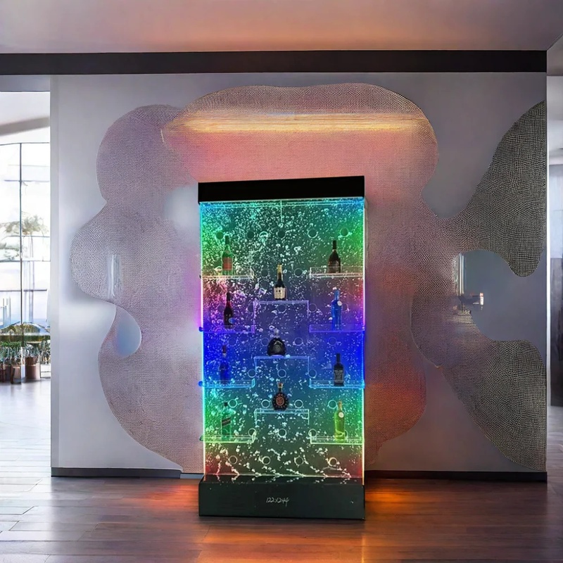 Home Bar Lounge - عرض LED حائط فقاعي عصري مخصص،